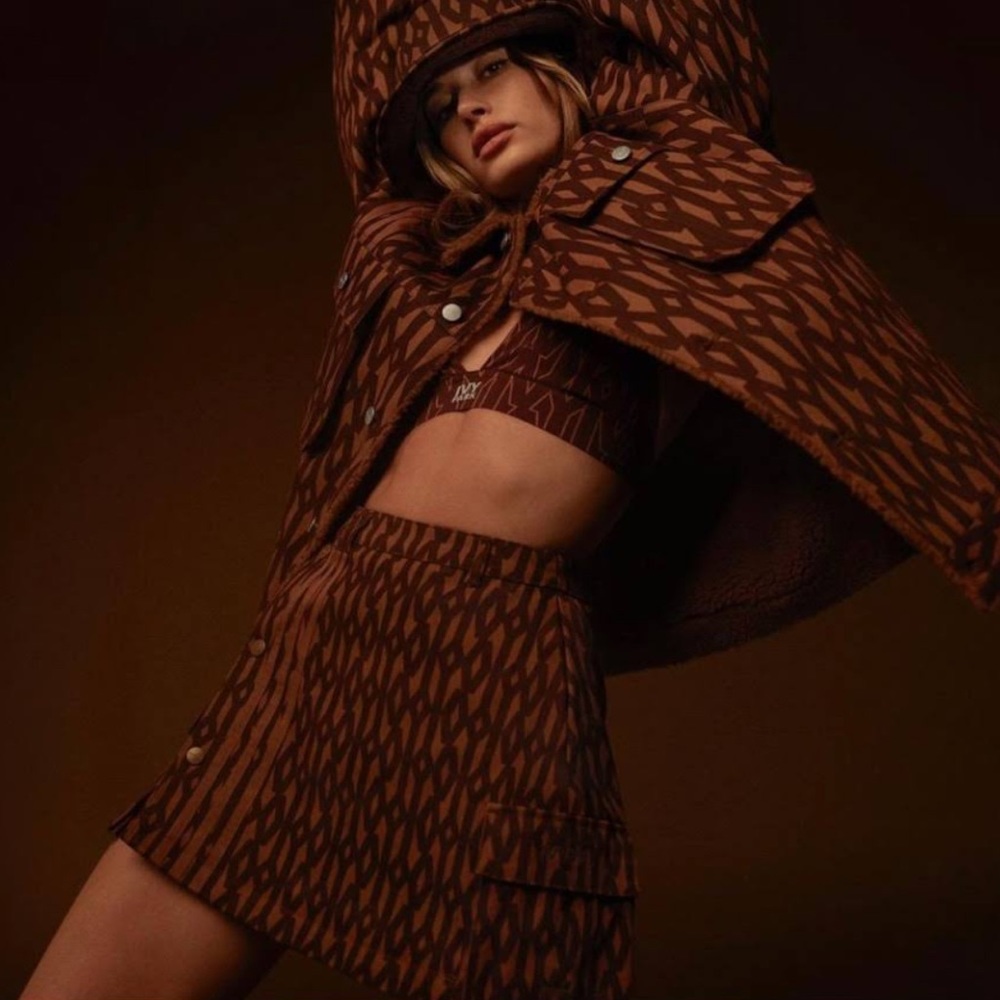 Ivy Park Monogram Mini Skirt